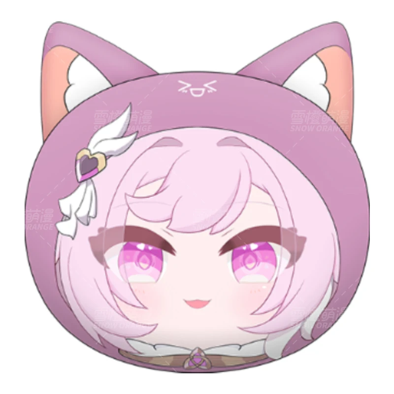 Game Anime Honkai Impact 3 Elysia Series Cosplay Stuffed Cotton Doll Plush Gift Give gifts to friends Warm Hand warming pillow