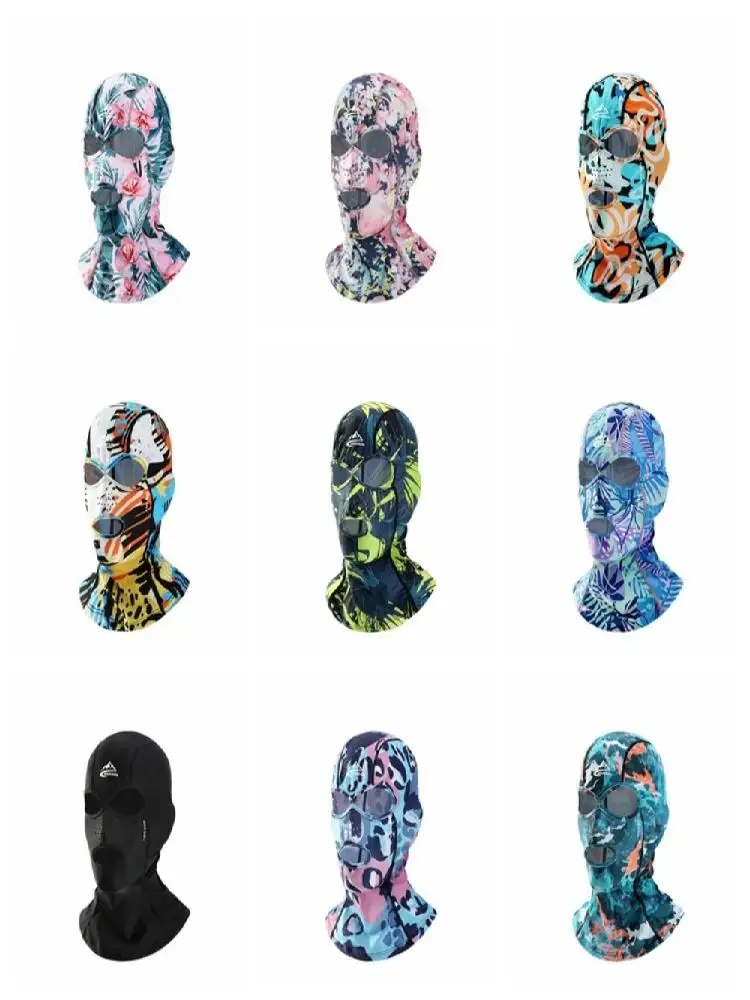 AliExpress Diving Head Cover Sunproof Swimming Cover Breathable Ice Fishing Facekini Unisex Ultraviolet-proof Sunscreen Headwear Drift