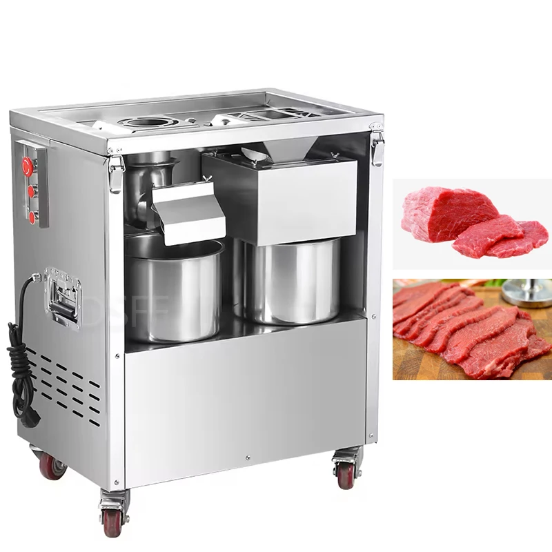 

Automatic Meat Grinder, Food Processing Machine, Commercial Electric Meat Cutter, Vegetable Shredder