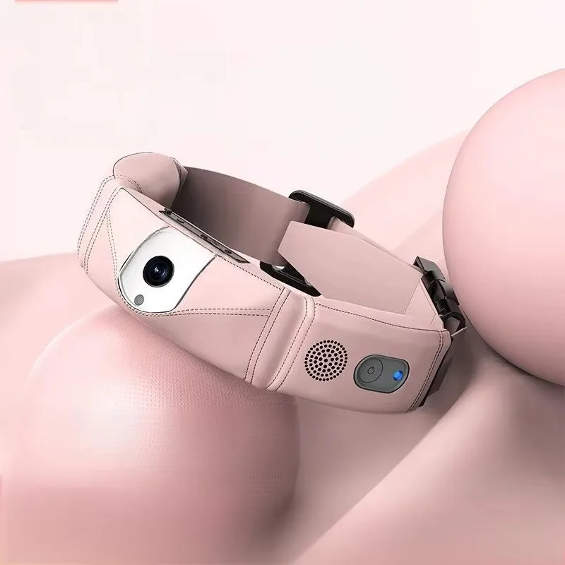 

GPS Tracker Smart Collar Camera 4G 4K Pet POV Live AI Voice Commands Auto Health Alert Waterproof IP67 Shock Free Training
