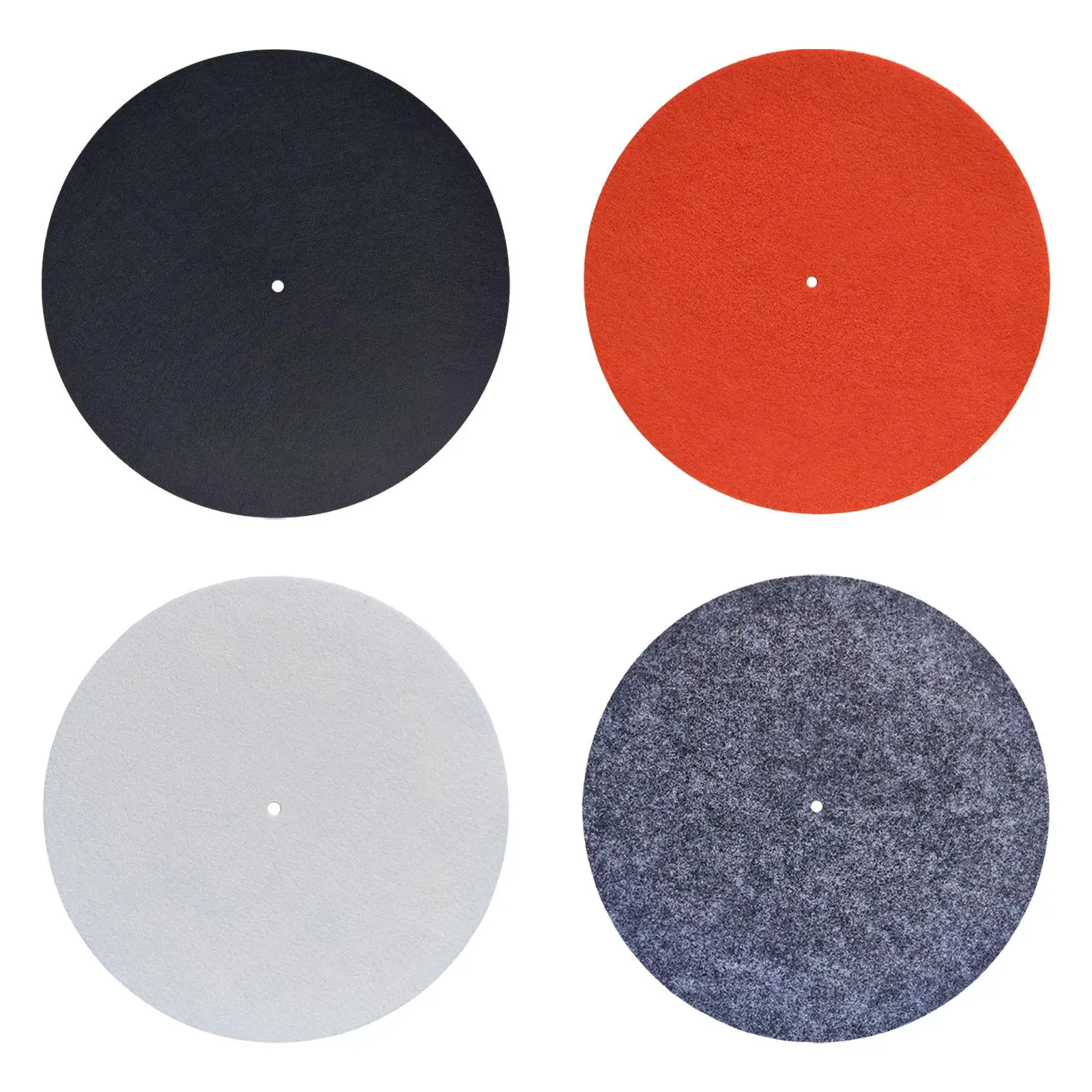 Turntable Platter Mat, 12 Inch Shock Absorbing Felt Protective Mat, Improve Sound,