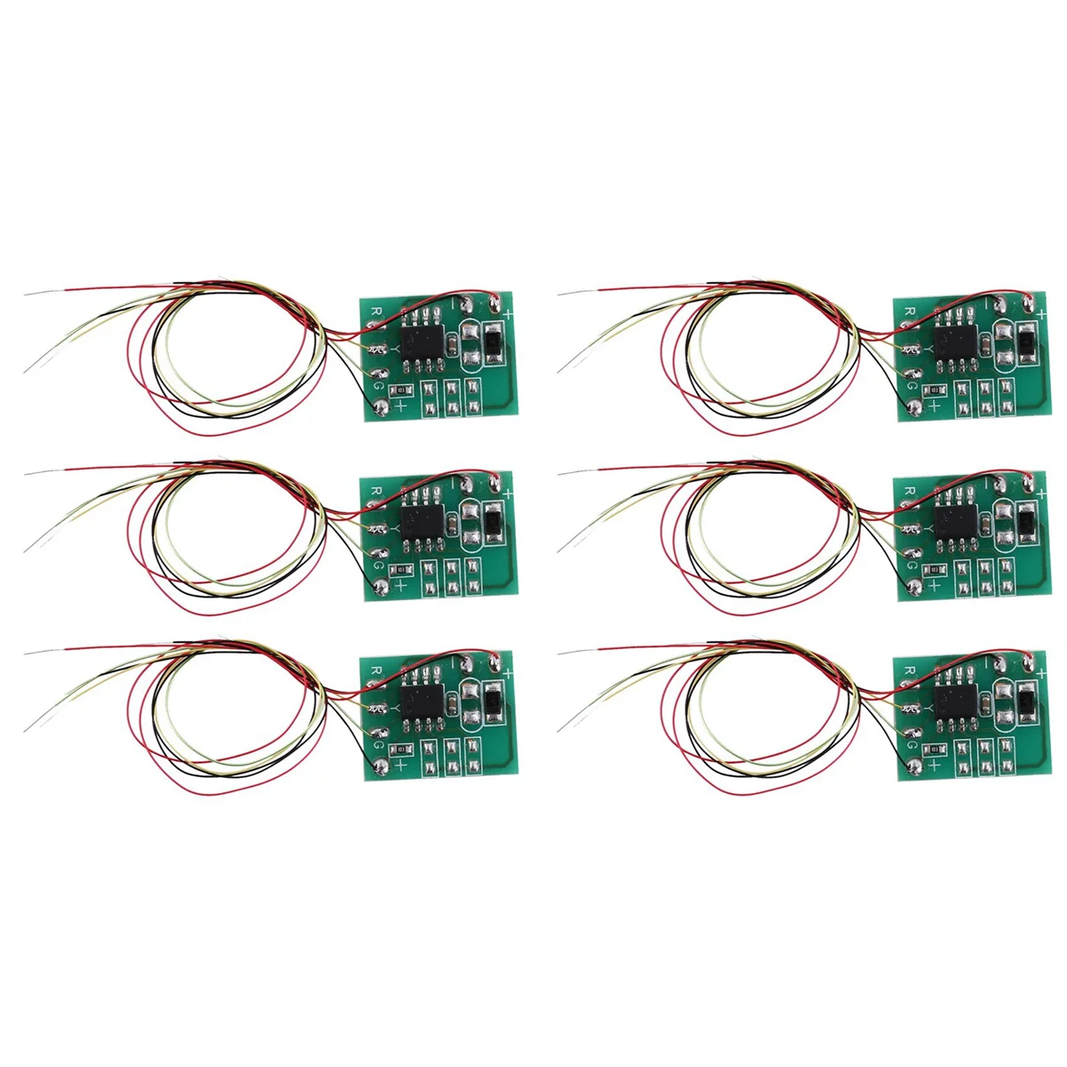 A72Z 6 pièces HO N échelle modèle Circuit imprimé électrique feu de signalisation modèle HO échelle Train chemin de fer Miniatures