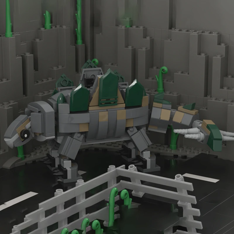 

253pcs MOC Stegosaurus Jurassic World Building Blocks Christmas Gift Toy to Develop Patience and Concentration