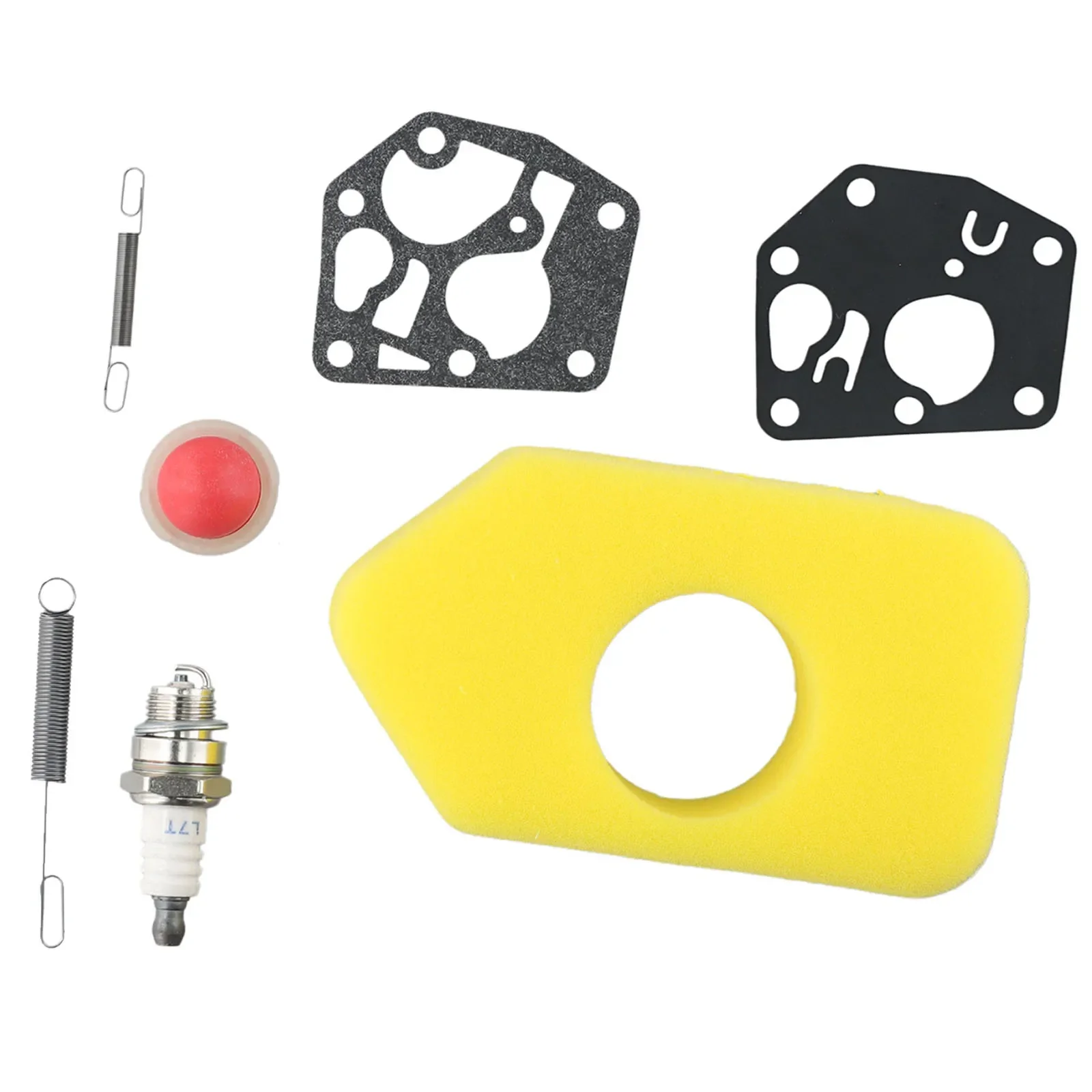 Imagem -05 - Lâmpada Primer Não Porosa para Briggs e Stratton Molas Carburador Kit de Junta Dia Molas Vermelhas 691859 692211