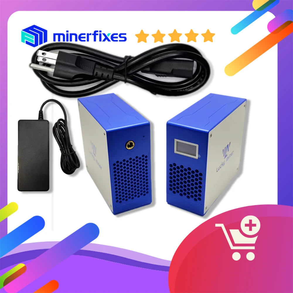 

btc solo miner mining machine Lucky Miner LV07 bitcoin miner kit complet crypto display nerdminer asic bitcoin miner..