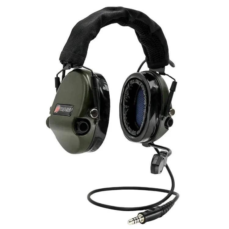 

TS TAC-SKY TEAHi-Threat Tier 1 Silicone Earmuffs Edition Outdoor Sports Noise Reduction Pickup Tactical Shooting Headset