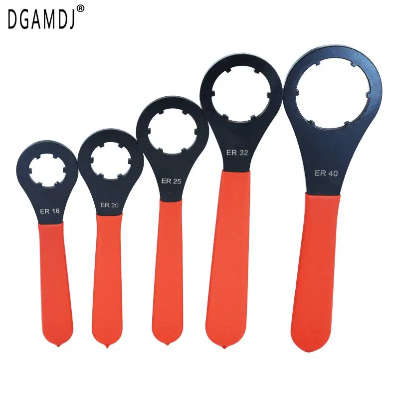 A M UM MS Type ER Collet Chuck Nut Wrench ER8 ER11 ER16 ER20 ER25 ER32 ER40 ISO20 ISO25 APU CNC Milling Tool Lathe Tools Wrench