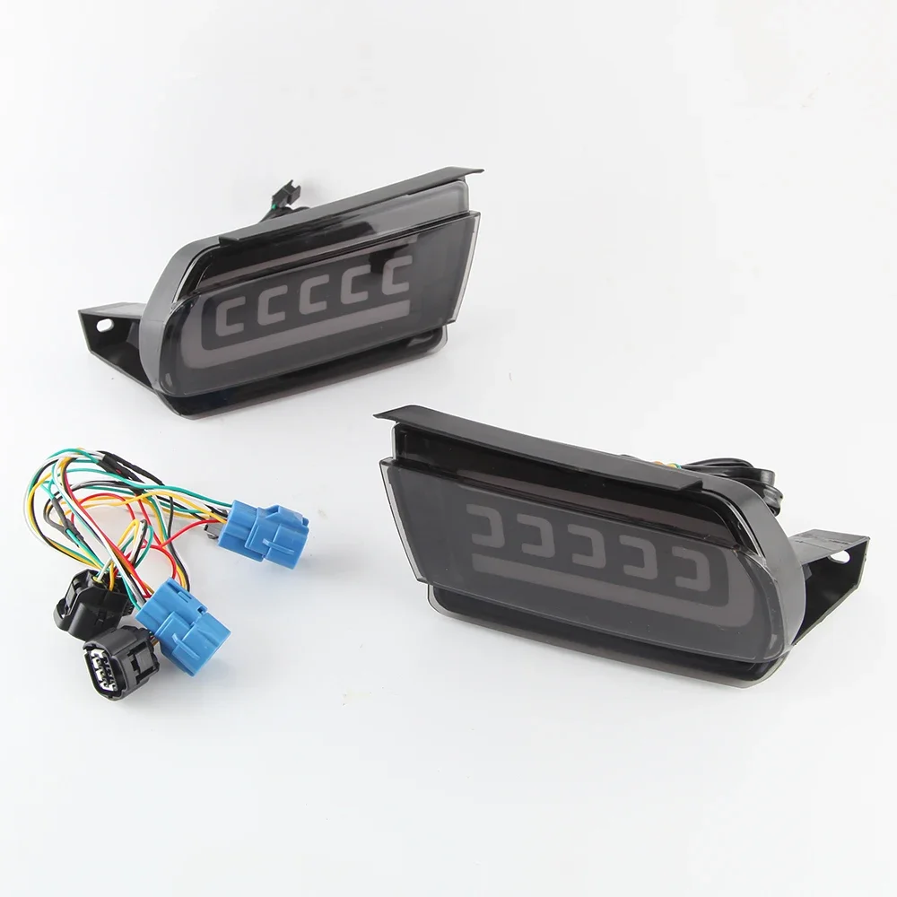 

Набор светодиодных отражателей для Toyota Land Cruiser Prado 150 LC150 FJ150 GRJ150 2010-2019 Задний бампер Светодиодный задний фонарь стоп-сигнала