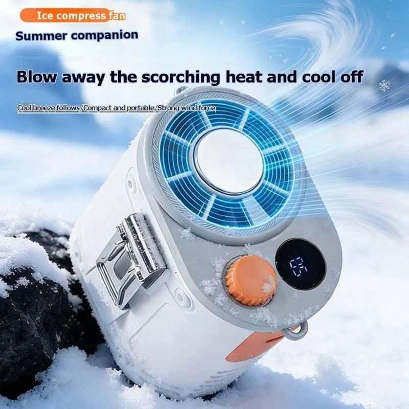 [B25B!】 Portable Waist Fan 2026 New Featuring Digital Display, Long Battery Life, And Enhanced Cooling Technology For Outdoor Us