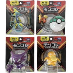 TAKARA tomia Pokemon Inteleon Haunter Growlithe Psyduck figurki zabawki kolekcja prezentów