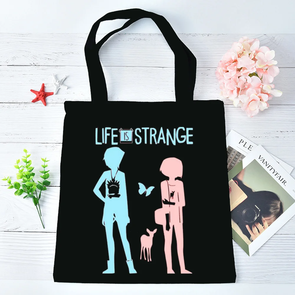 Life Is Strange tote bag grocery personnalisable torba na zakupy shopper einkaufstasche femme