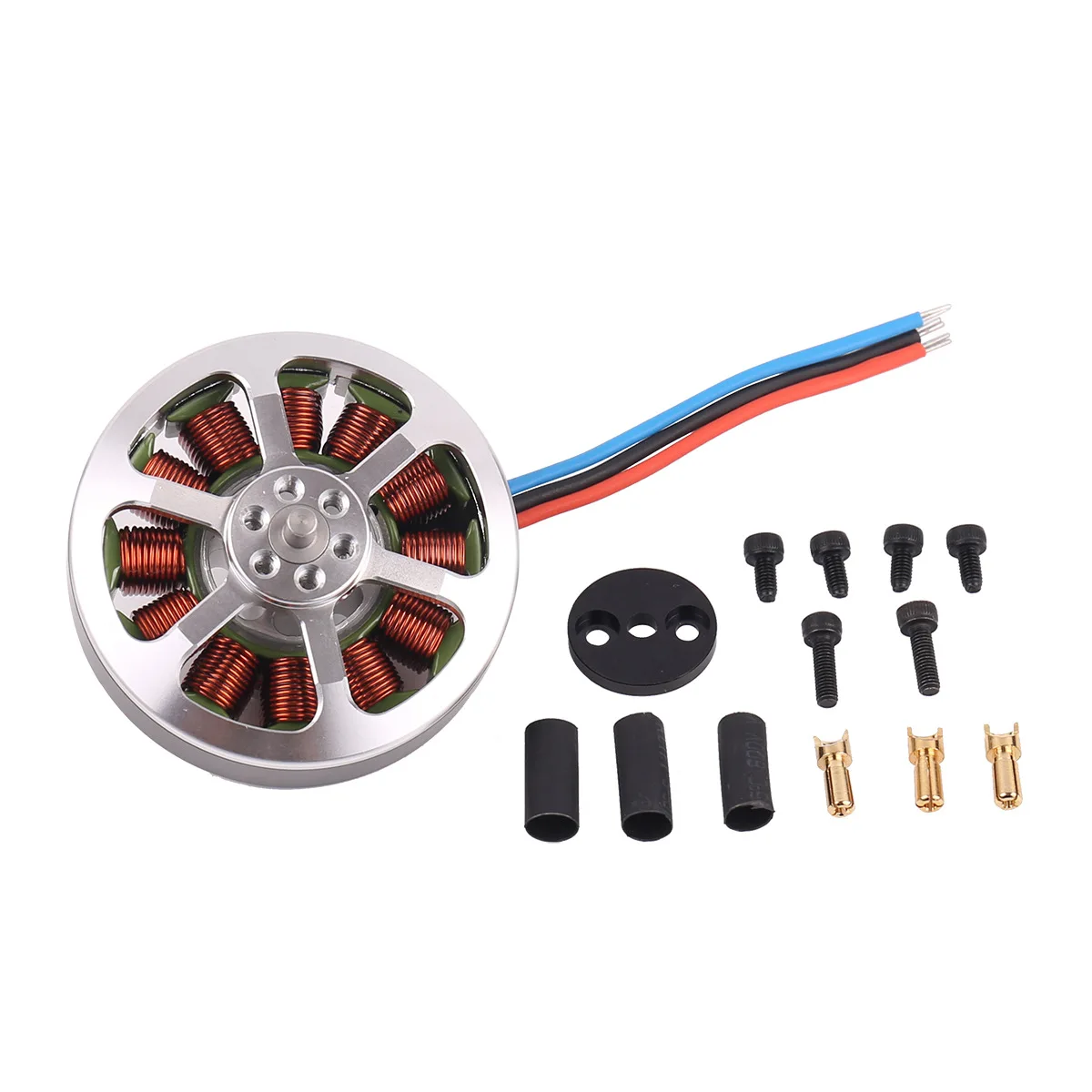 2Pcs Chuzhou 5008 335kv/400kv single strand brushless motor, rotor motor, multi-axis model aircraft drone