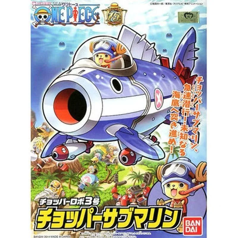 Bandai Originele Echt Een Stuk Chopper Robo 1 2 3 4 5 Anime Actiefiguren Speelgoed voor Kinderen Gift Assembly Model ornamenten