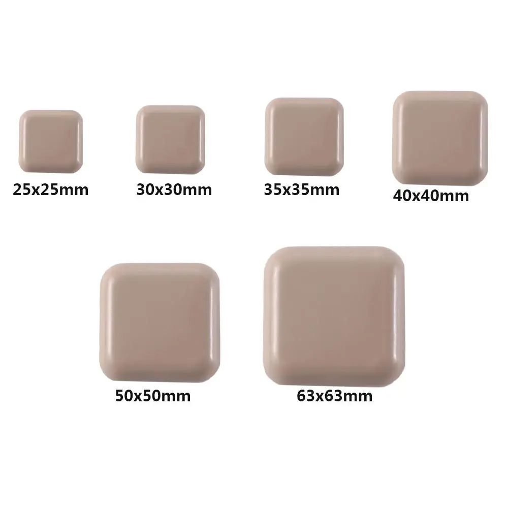 Bases para mesa de sofá de fácil movimiento, accesorios para sillas antiruido, alfombrilla antideslizante, Protector de suelo, almohadillas deslizantes para patas de muebles, almohadillas para pies de muebles