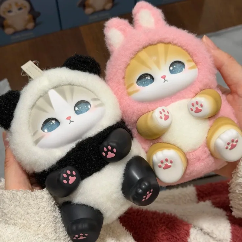 

Набор виниловых плюшевых кукол Mofusand из серии «Универсальные животные» в закрытой упаковке, модный коллекционный набор для игр и декора, модель плюшевой куклы