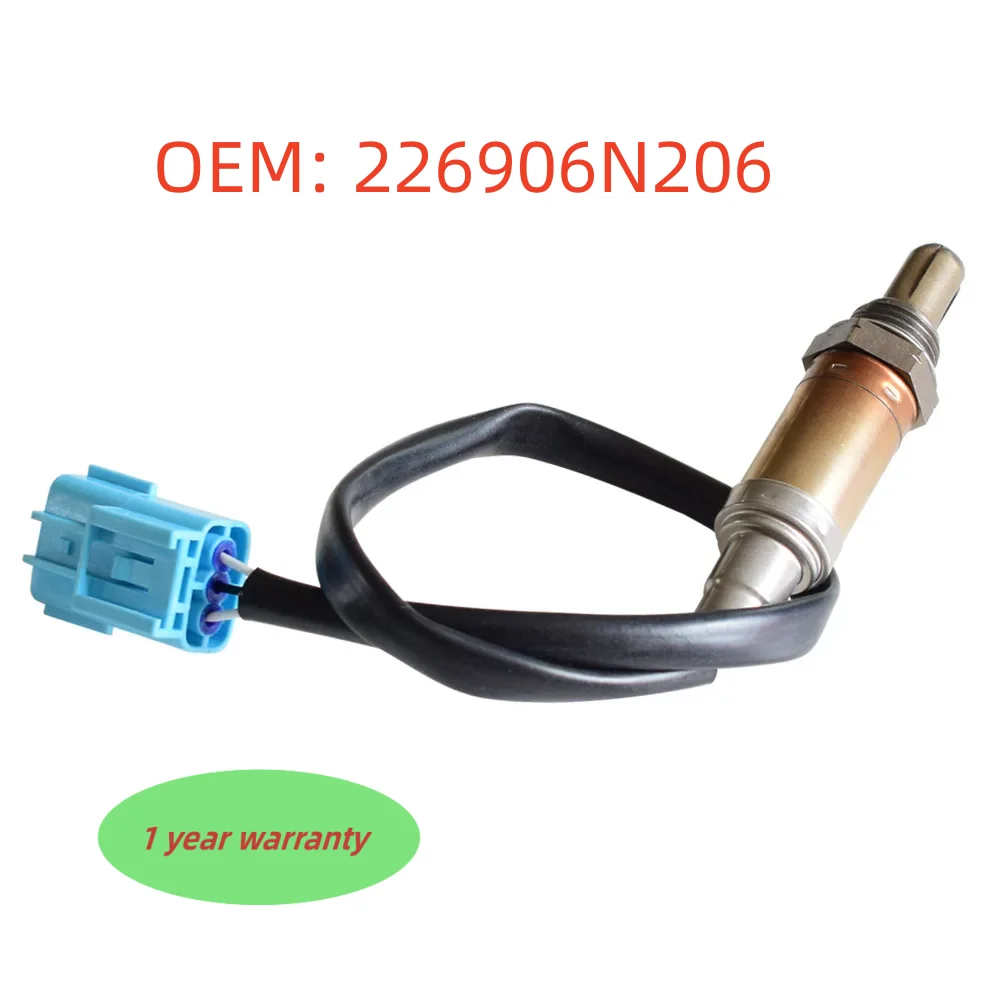 

1pc 226906N206 Oxygen Sensor For Nissan Primera Wagon 2000 X-Trail 2000 QR20DE 3 Wire Lambda Probe Oxygen Sensor 22690-6N206