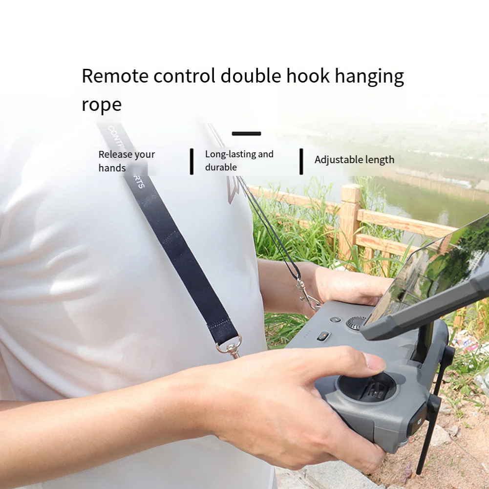 For DJI For Mavic 4Pro For RC Pro2 Remote Control Neck Strap Remote Controller Adjustable Carrying Strap Lanyard