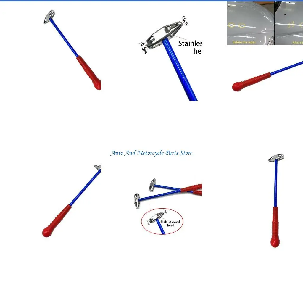 

P9FD Car Paint Dents Repair Hammer Car Body Sheet Metal Striking Leveling Tool