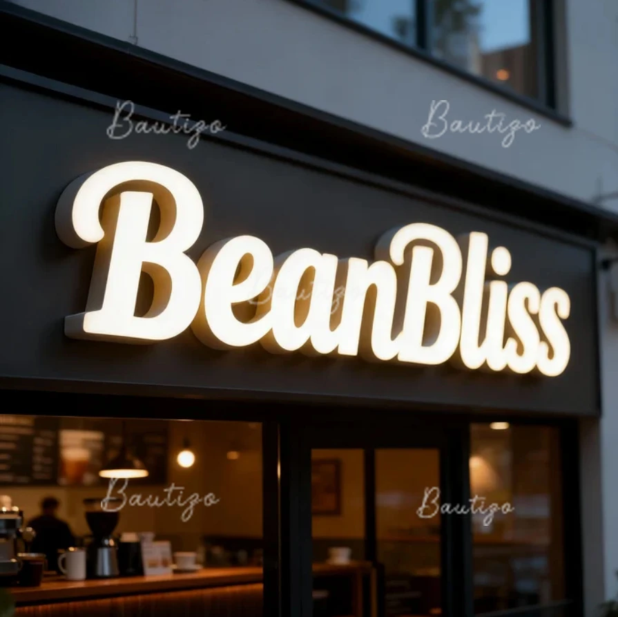 رسائل إلى الحائط مخصص النيون Led تسجيل مضيئة شعار لافتات الأعمال المعادن المشارك علامات المنزل للأعمال الإعلان 3d #1