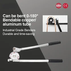 Manual Pipe Bender Tube Bending Machine 6mm 8mm 10mm 12mm 14/16/19/22mm Tubing Bender For Aluminum Copper Steel Fuel Brake Lines