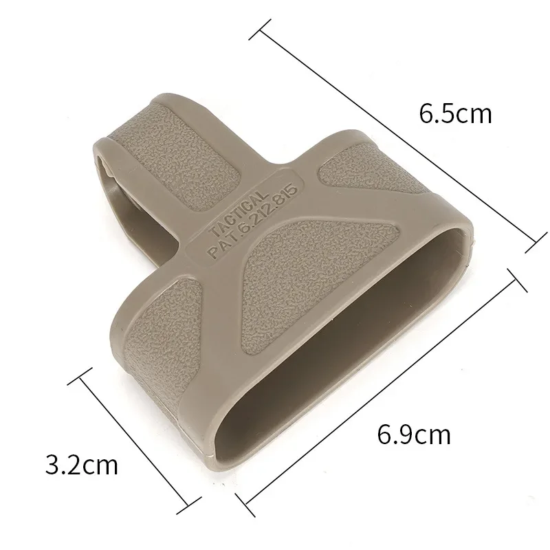 

Tactical 5.56 Magazine Pouch Quick Release Rubber Triangle Grip for Outdoor Hunting CS Equipment