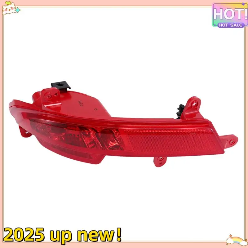 

A80P-Car Rear Bumper Fog Light Brake Light Warning Lamp Reflector For Hyundai Santa Fe 2013-2016