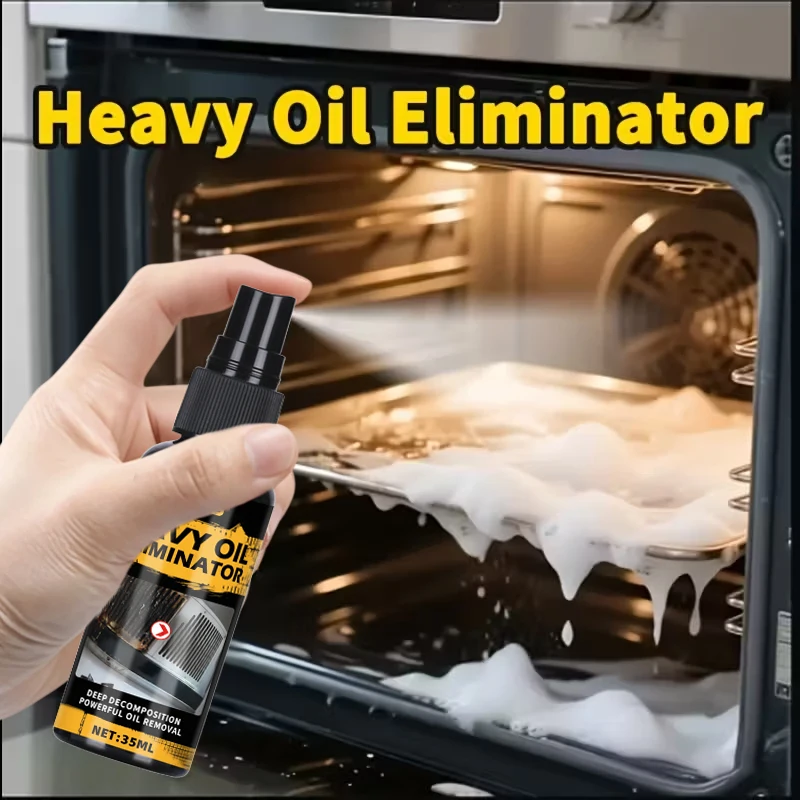 Kitchen Foam Cleaner Household Stove Range Hood Cleaning Stubborn Dirt Oil Stains Mild Formula Powerful Cleaning Oil Stains 35ml