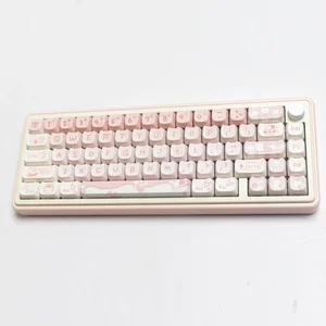 GMK için PBT Keycaps mekanik klavye arka MAO kedi, boya süblimasyon boya Klavye Tuş Takımı, Oyun, özel, 134 tuşları seti, GK61 Klavye oyun corsair'inizdeki en iyi 10 satış-no. 4