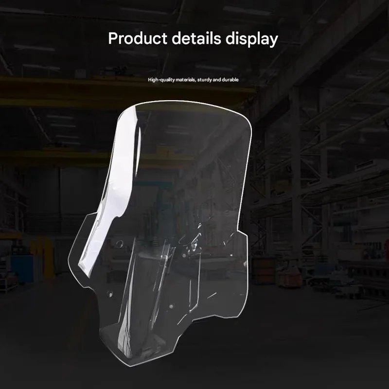 Clear Front WindScreen Wind Deflector for Honda CB400F CB500F 19-24 Modified Windshield Protector