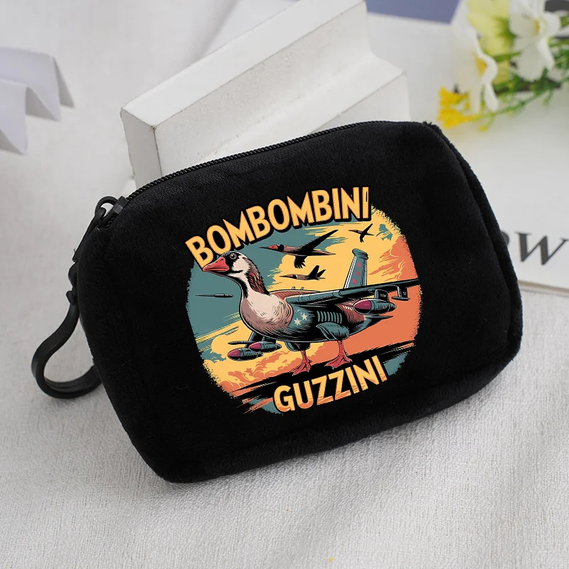 Italian Brainrot Coin Purse Tung Tungtung Sahur Wallet Telala Funny Shark Portable Card Bag Storage Pouch Key Chains Mini Bags view 2