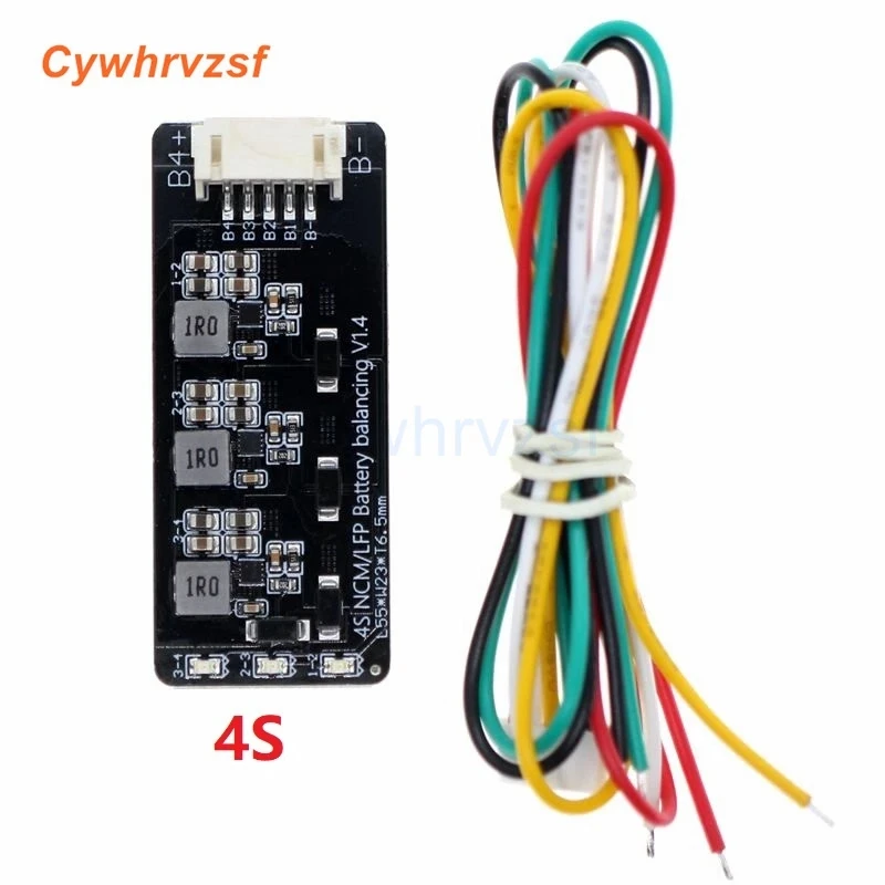 Papan transmisi energi penyeimbang aktif baterai lithium, modul equalizer arus tinggi senar 1.2A 2-17