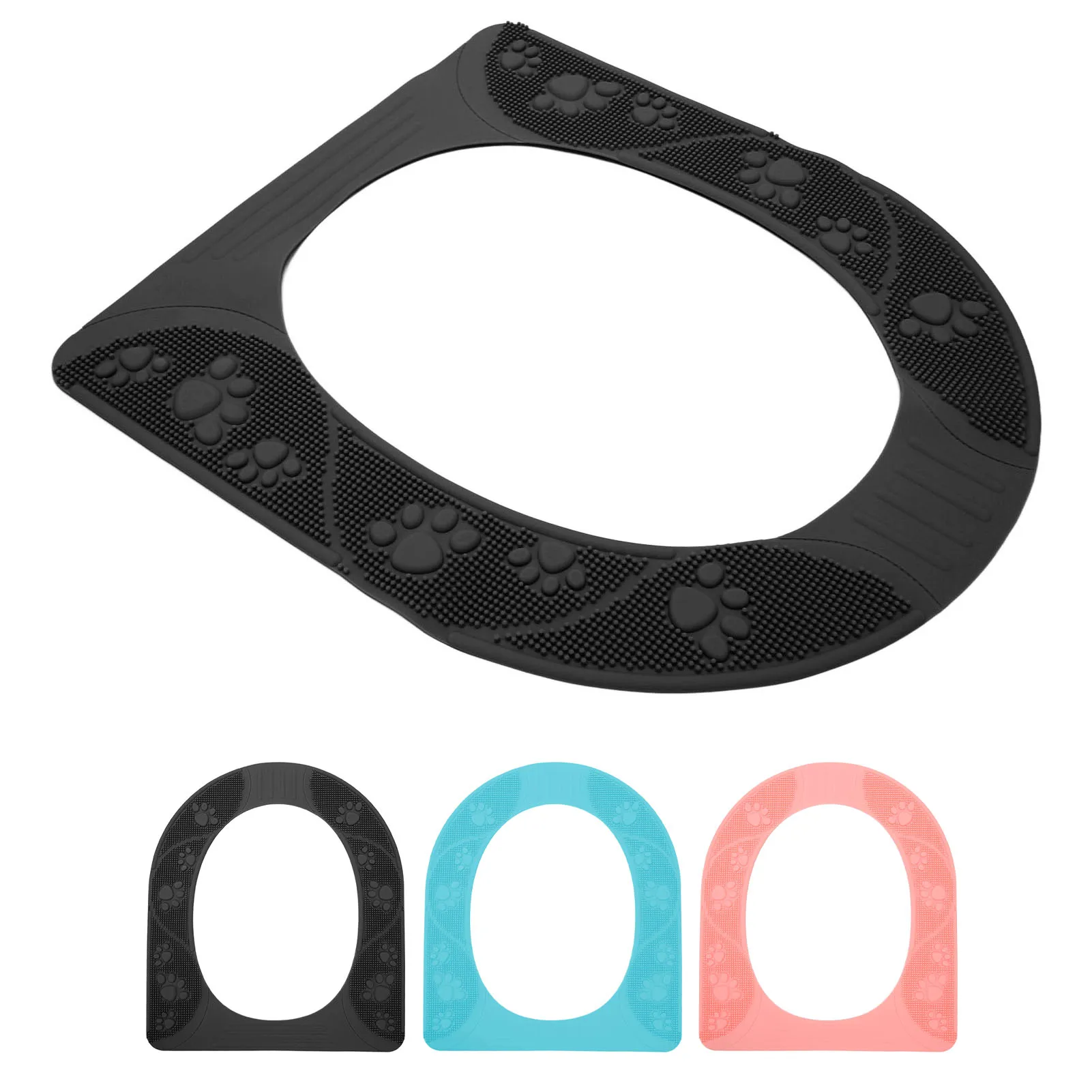 

Four Season Toilet Seat Cover Washable Silicone Non Slip Toilet Seat Cover Pad Toilet Seat Cover Toilet Seat Pad