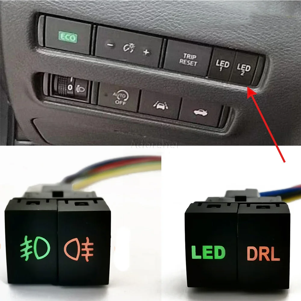 12V Car Dual Switch…