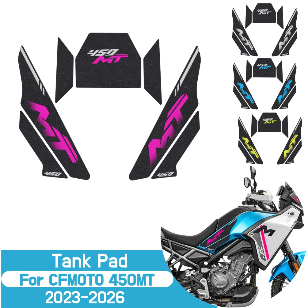 

450MT Side Tank Pad Gas Fuel Protector Cover Sticker Decal For CFMOTO 450 MT 2023 2024 2025 2026 450-MT Motorcycle Accessories