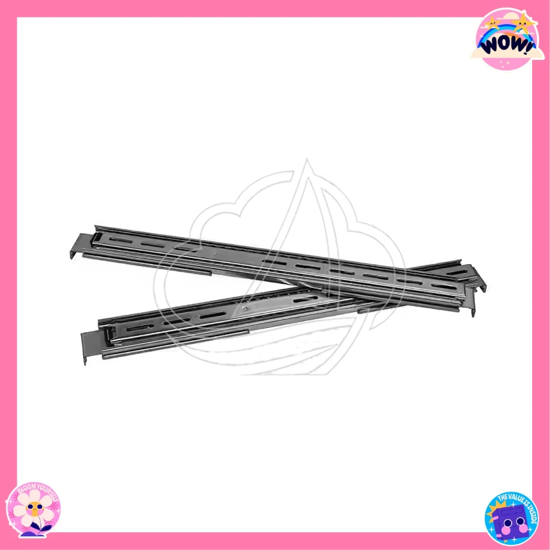 19 Inch Server Rack Rails, 1U 2U 3U 4U Universal Slides for Network Cabinet & 42U Server Room