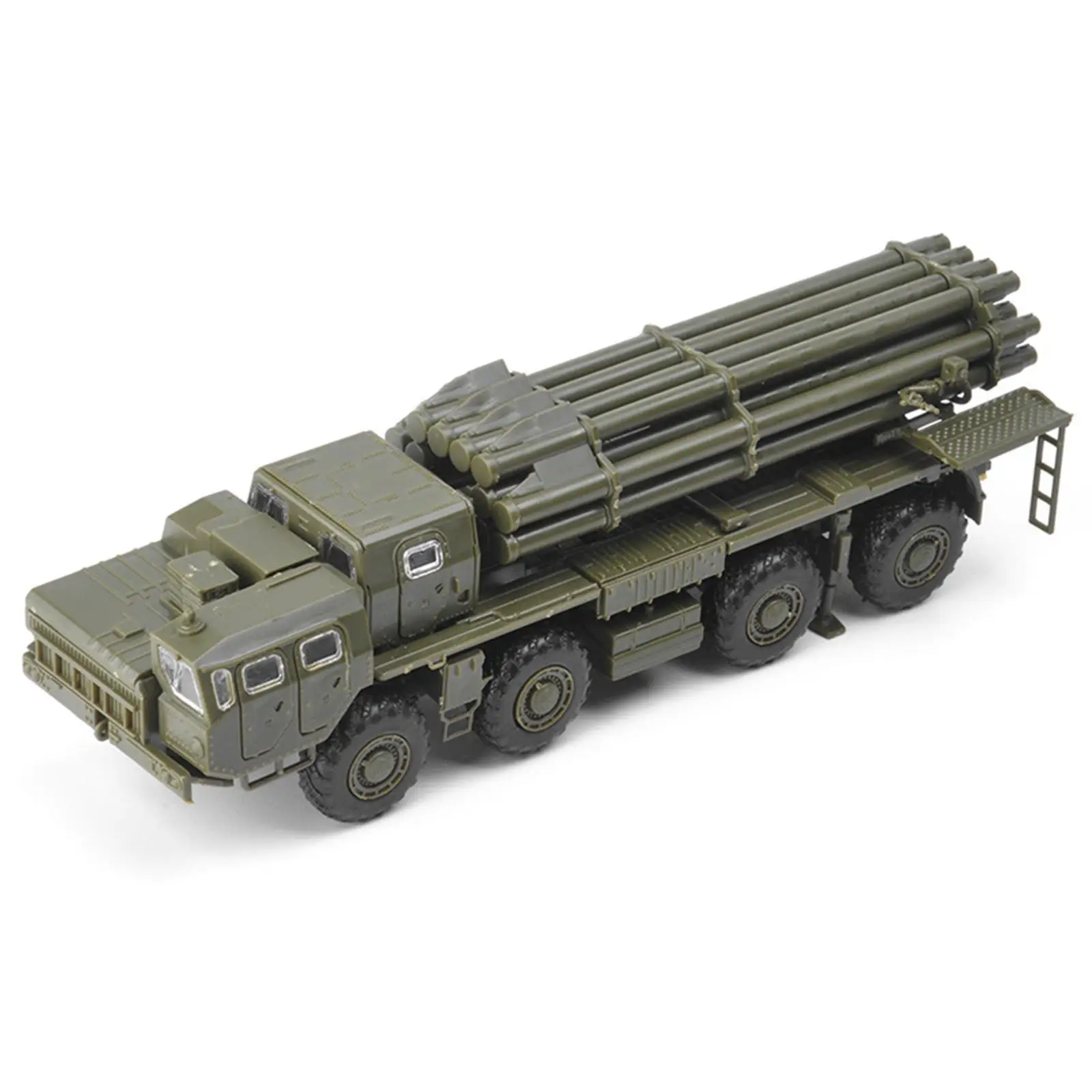 1:72 Rocket Launcher Model Vehicle Assembly Toy Collection Assembled Truck