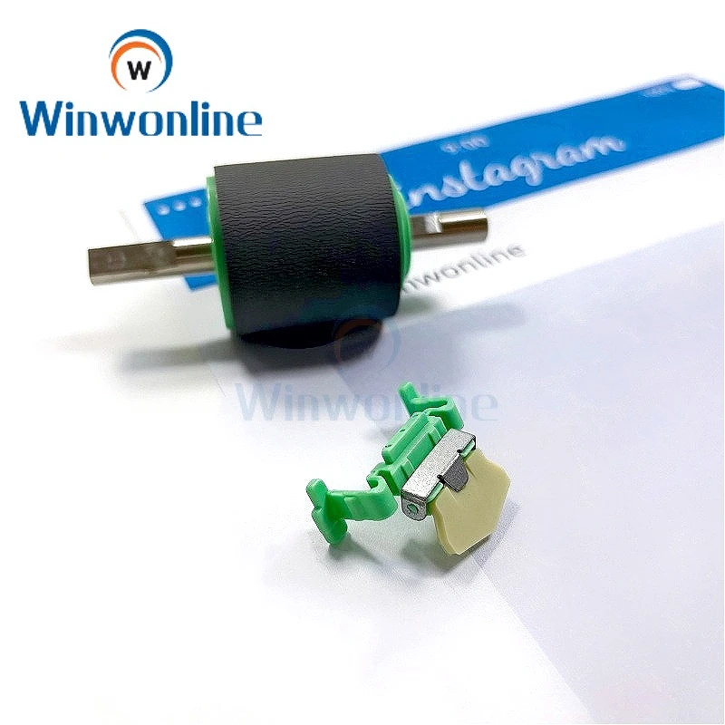 5X PUR-A0001 SP-A0001 LD6187001 Separation Pad + Paper Pickup Roller for Brother ADS2000W ADS2000e ADS2100W ADS2500W ADS2600W