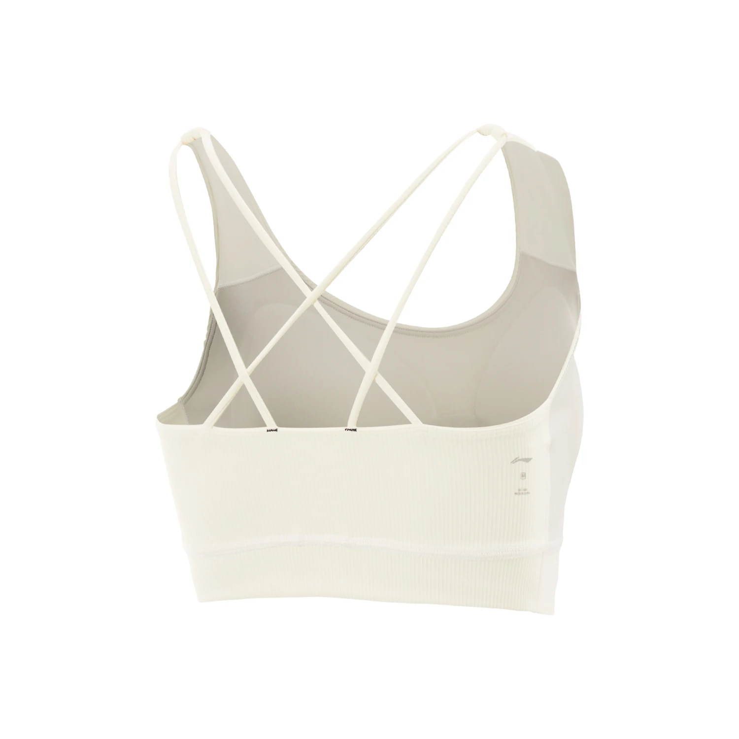 Li-Ning Women's Training Sports Bra AT DRY FREEZ Light Support 68%Polyamide 32%Spandex Tight Fit Corss Strap Bras AUBV016