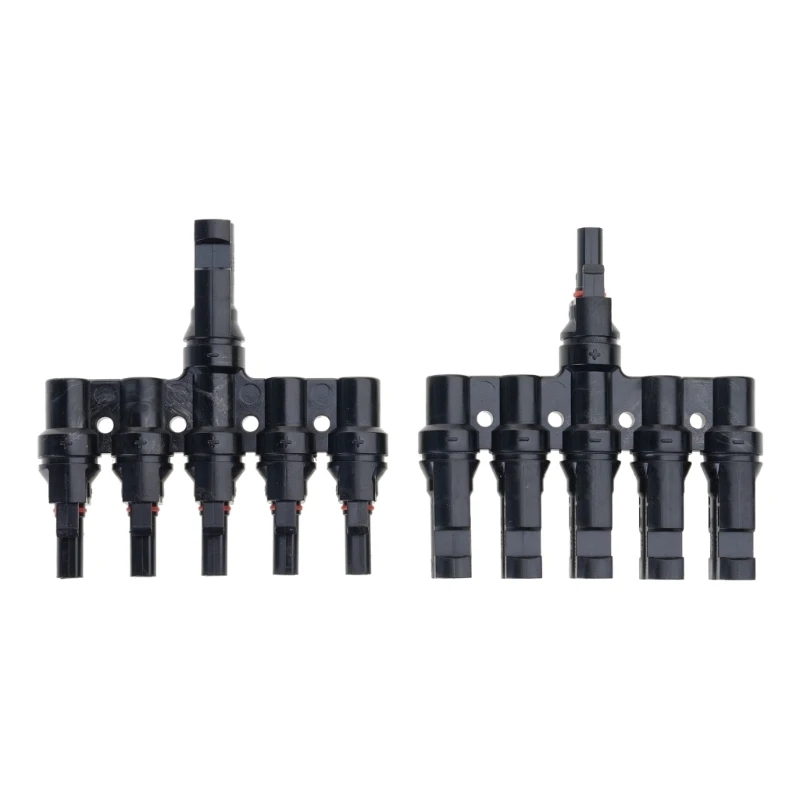 R53C Solar Panel T Connectors IP67 Water Resistance,Solar Panel Connectors Enhances Durability PPO Materials Solar Connectors