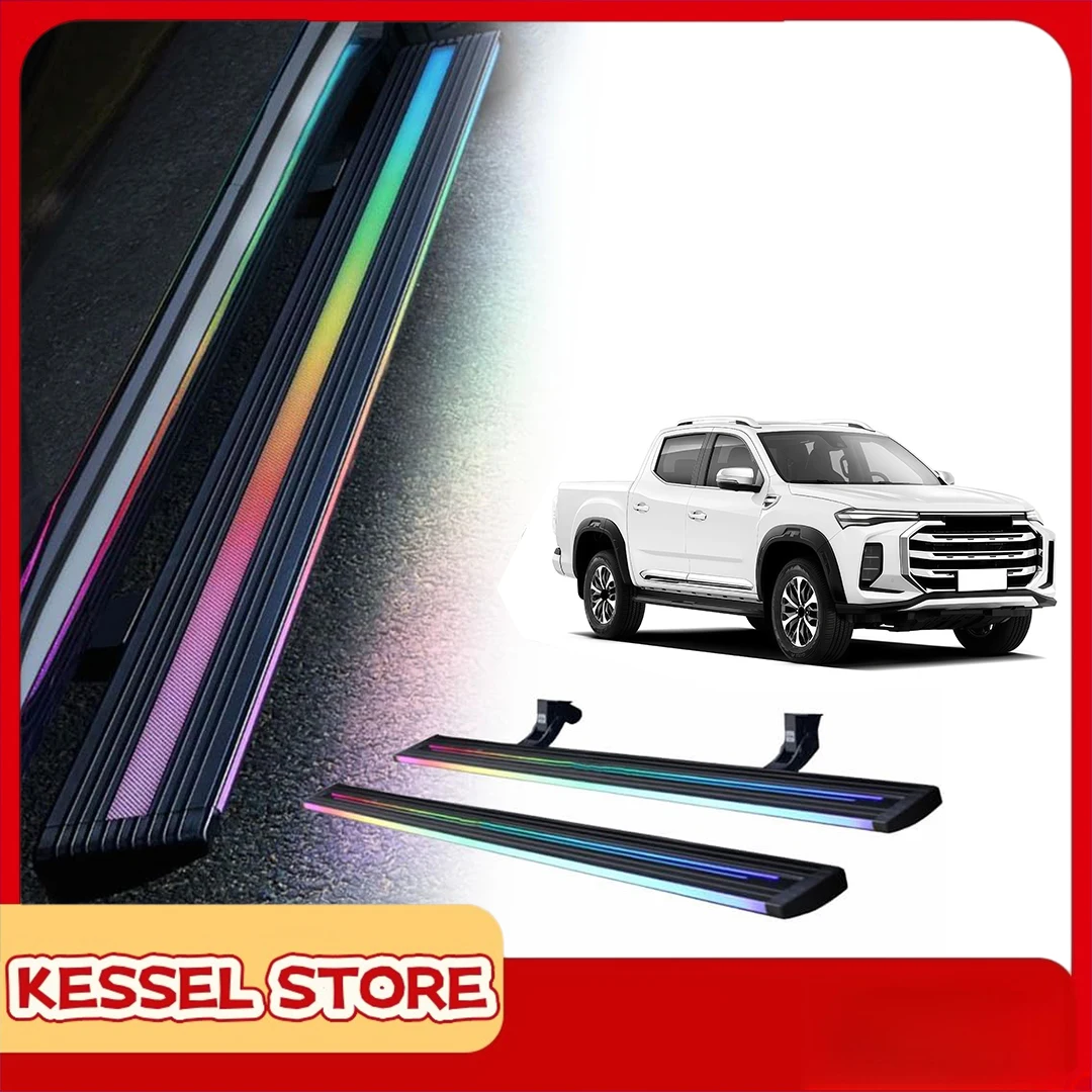 

Power Side Step with LED Light Electric Running Boards fits for Maxus T90 2020-2025 2026 Deployable Retractable Steps