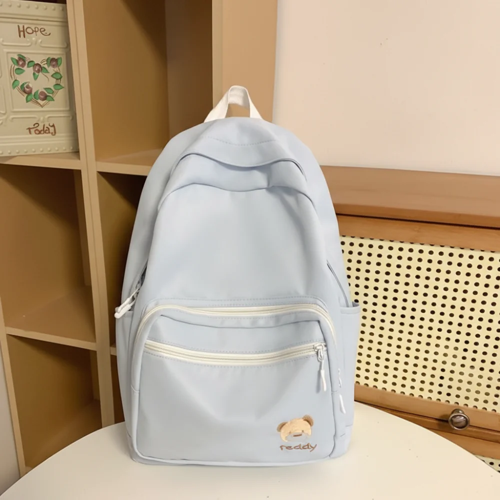 

New Large Capacity Student Backpacks Versatile Sweet Girls Backpacks Water-resistant Burden-Reducing Schoolbag for Girls Women