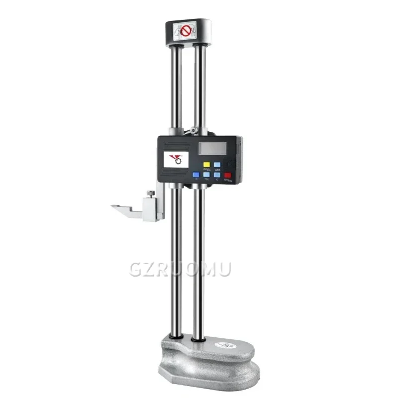 0-1000MM Digital Display Height Vernier Ruler LED Liquid Crystal Double Column Vernier Gauge Precision Marking Measuring Ruler