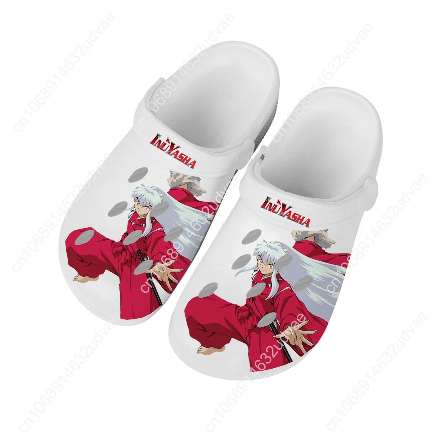 

Инуяша сандалии для мужчин и женщин, модная подростковая обувь для воды, анимационные садовые дышащие удобные пляжные тапочки на заказ