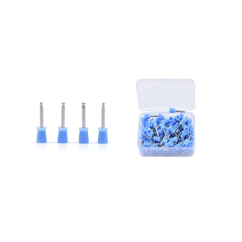 Disposable Prophy Cups latch type flat tip polishing cup PC330 Dental Prophy Materials