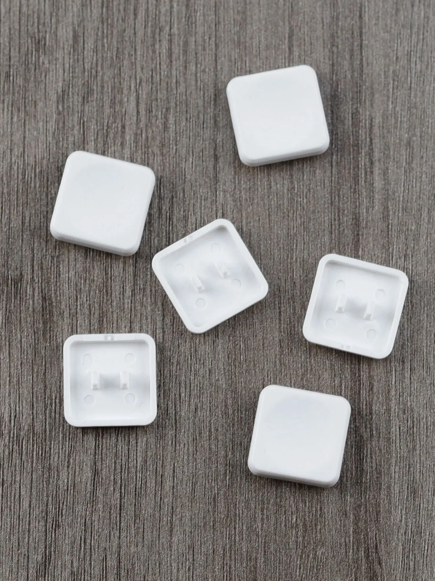1u Puste Niskoprofilowe Nakładki na Klawisze 10szt 70szt Kwadratowe Okrągłe Czarne Białe PBT DIY Keycap do Klawiatur Mechanicznych z Przełącznikami 1353 1350 Choc — zdjęcie produktu 7
