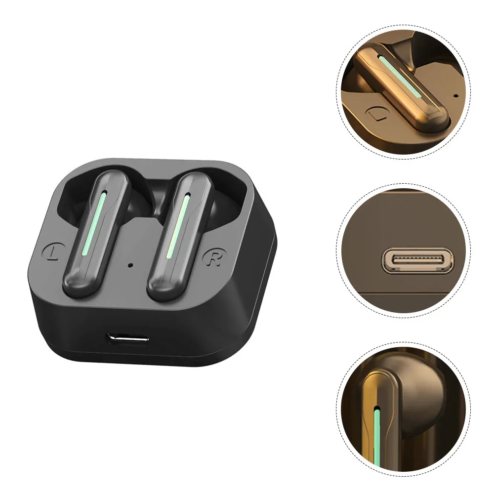 Wireless Earbuds Lightweight Secure Fit for Sports Running Workout, Long-Lasting Battery, 1 Set