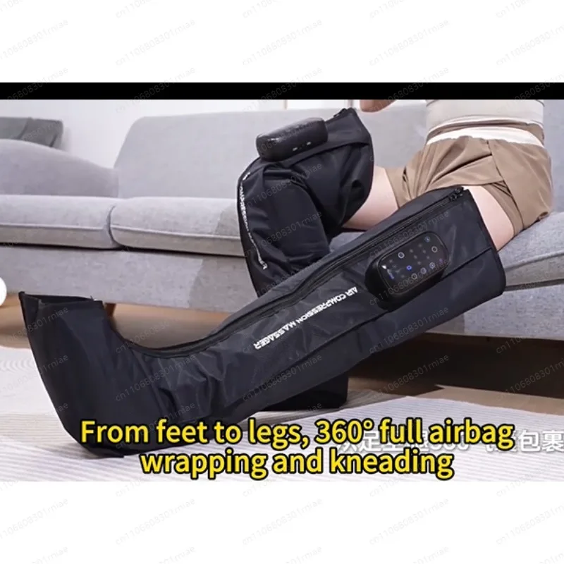 2025 New Electric Air Compression Full Leg Recovery Boots | Adjustable Modes Massager for Home Gym Circulation Enhancement