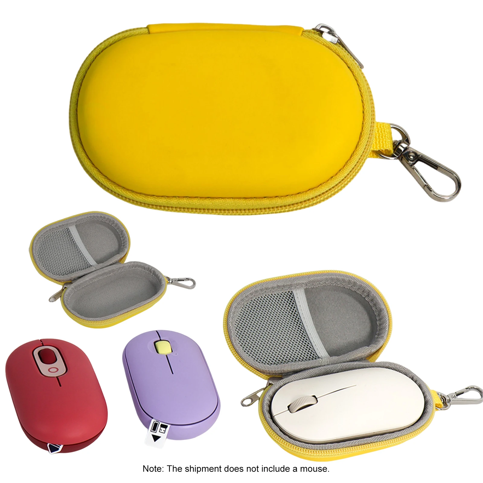 Hard Case Replacement Compatible for Logitech Pebble Mouse Storage Bag Mouse Storage Box Hard Storage Case Portable & Compact