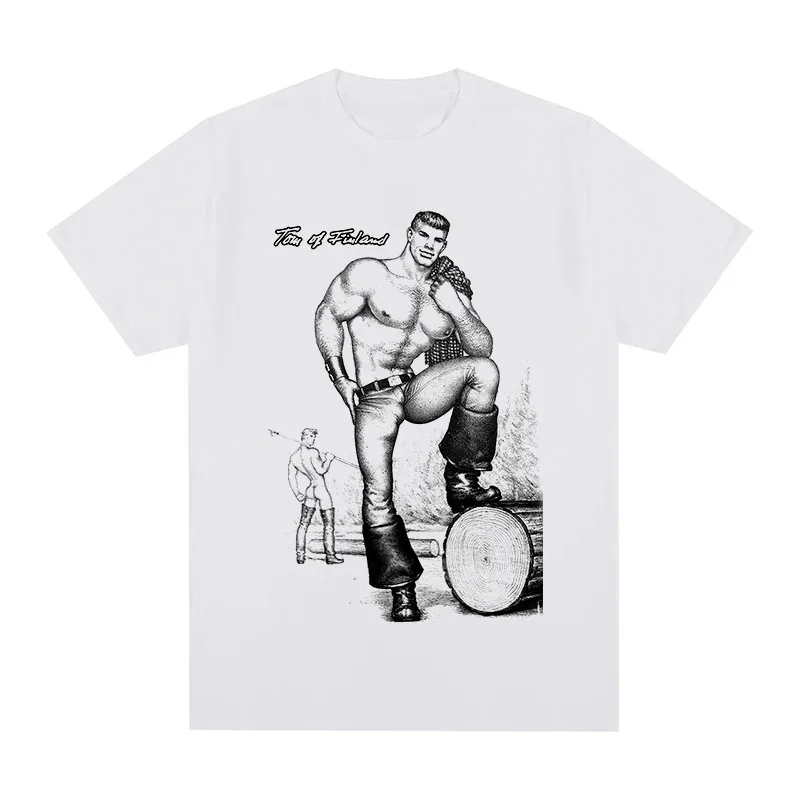 TOM OF FINLAND T-shirt LGBT GAY SCHWUL Cool Casual pride Cotton Men T shirt New TEE TSHIRT Womens Tops Unisex