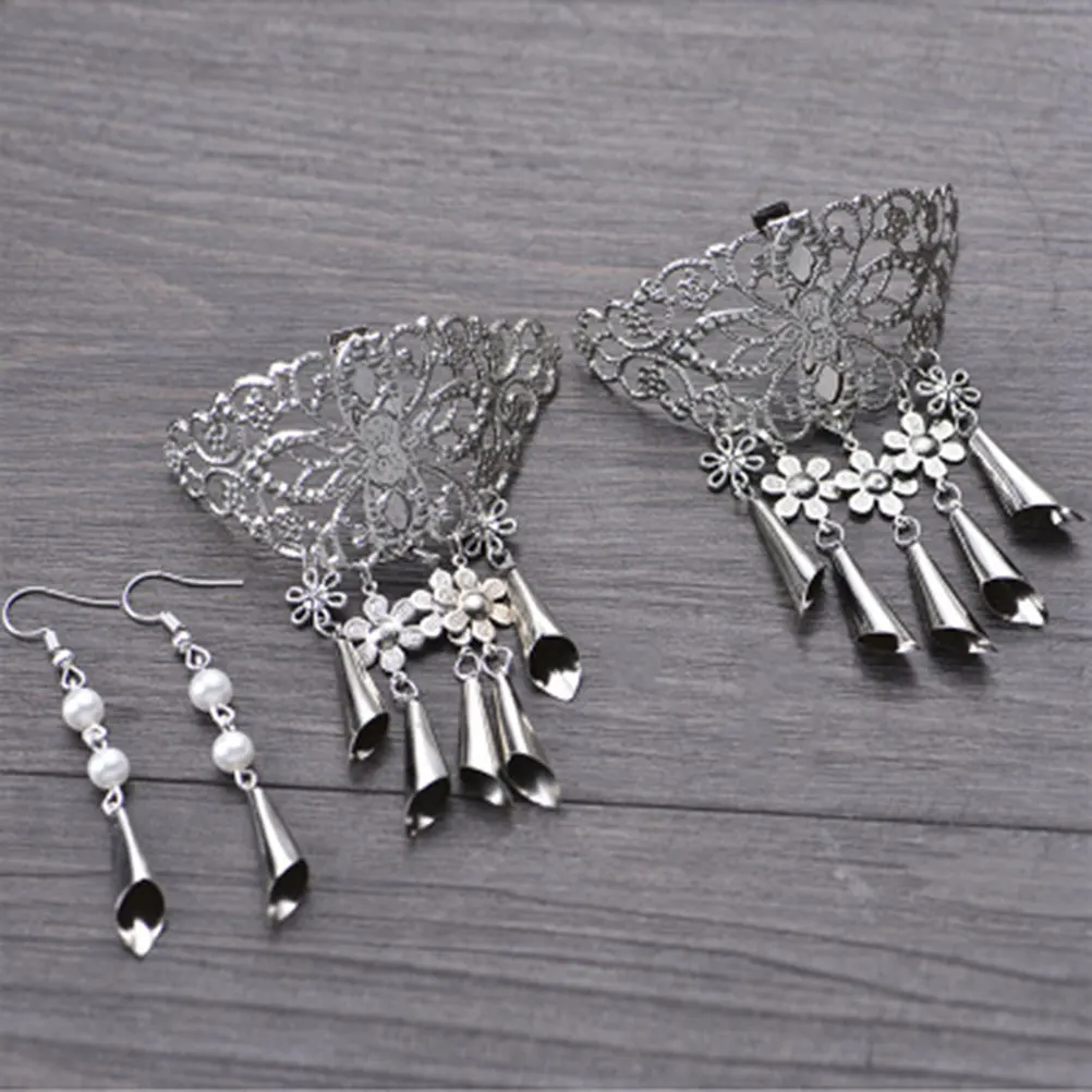 

2pcs Vintage Clips Set Decorative Hairpin For Women Tassel Hair Clips Retro Hairpin Casual Party Accessory Hair Styling Tool